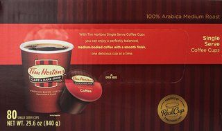 Tim Horton's Single Serve Coffee Cups, Original Blend, 24 Count N5