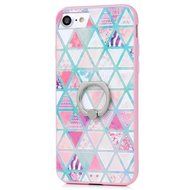 Badalink iPhone 7 Case (4.7") 360 Degree Rotating Ring Holder Kickstand Shockproof Soft TPU Rubber Bumper Frame... N19