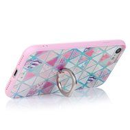 Badalink iPhone 7 Case (4.7") 360 Degree Rotating Ring Holder Kickstand Shockproof Soft TPU Rubber Bumper Frame... N20