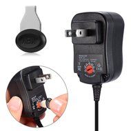 IAITE Universal AC/DC Adapter 12W Switching Power Supply with Six Adaptor Plugs for 3V to 12V Electronics N4