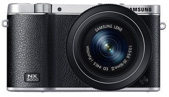 Samsung NX3000 Wireless Smart 20.3MP Mirrorless Digital Camera with 16-50mm OIS Power Zoom Lens and Flash (Black) N86
