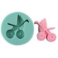 2win2buy Crafts Mold Food Grade Silicone MINI Fondant Mold Cake Mold-Pram