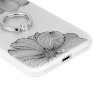 Badalink iPhone 7 Case (4.7") 360 Degree Rotating Ring Holder Kickstand Shockproof Soft TPU Rubber Bumper Frame... N24