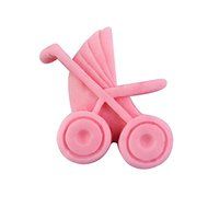 2win2buy Crafts Mold Food Grade Silicone MINI Fondant Mold Cake Mold-Pram N2