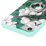 Badalink iPhone 7 Case (4.7") 360 Degree Rotating Ring Holder Kickstand Shockproof Soft TPU Rubber Bumper Frame... N26