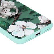 Badalink iPhone 7 Case (4.7") 360 Degree Rotating Ring Holder Kickstand Shockproof Soft TPU Rubber Bumper Frame... N27