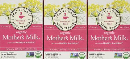 Traditional Medicinals Teas Organic Mother's Milk Tea Bags, 16 count - 3 Pack