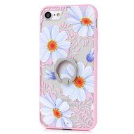 Badalink iPhone 7 Case (4.7") 360 Degree Rotating Ring Holder Kickstand Shockproof Soft TPU Rubber Bumper Frame... N30