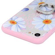 Badalink iPhone 7 Case (4.7") 360 Degree Rotating Ring Holder Kickstand Shockproof Soft TPU Rubber Bumper Frame... N31