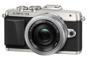 Olympus E-PL7 16MP Mirrorless Digital Camera with 3-Inch LCD with 14-42mm IIR Lens (Black) N18