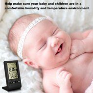 Bengoo Indoor Humidity Monitor Hygrometer Digital Thermometer Monitor Home Weather Station with LCD Display Alarm... N2