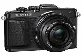 Olympus E-PL7 16MP Mirrorless Digital Camera with 3-Inch LCD with 14-42mm IIR Lens (Black) N22