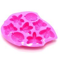 Insect Shape Kids Party Silicone Cake Molds Decoration Fondant Baking Mold (Lady Bugs,Butterflies,Bees and Dragonflies...
