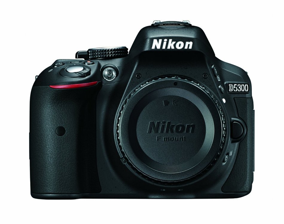 Nikon D5300 DX-format Digital SLR Kit w/ 18-55mm VR II and 55-300mm VR Lens Kit (Black) N13