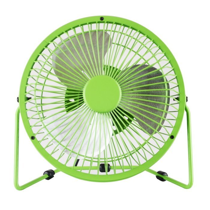 HOTGEE(TM) USB Mini Desk Cooler Fan Quietness Metal Computer Laptop PC Plug Charger Fans with Nail Dust Collector... N38