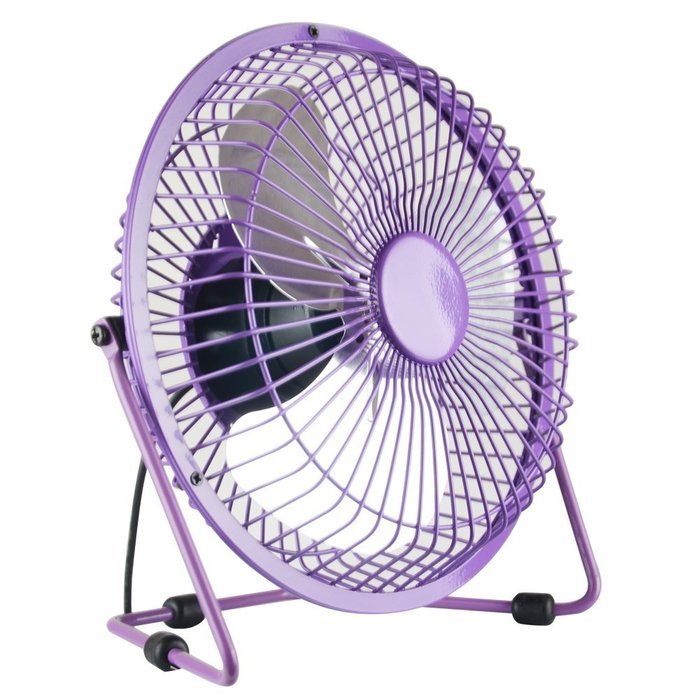 HOTGEE(TM) USB Mini Desk Cooler Fan Quietness Metal Computer Laptop PC Plug Charger Fans with Nail Dust Collector... N39