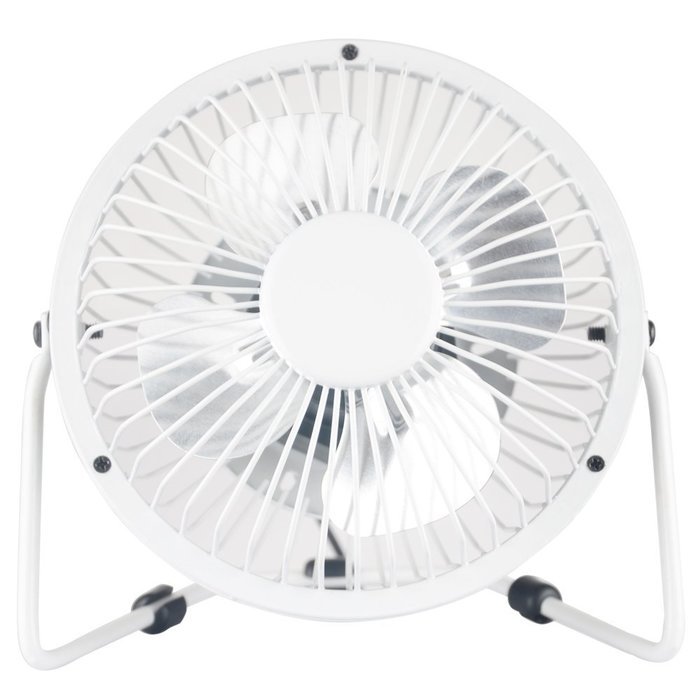 HOTGEE(TM) USB Mini Desk Cooler Fan Quietness Metal Computer Laptop PC Plug Charger Fans with Nail Dust Collector... N42