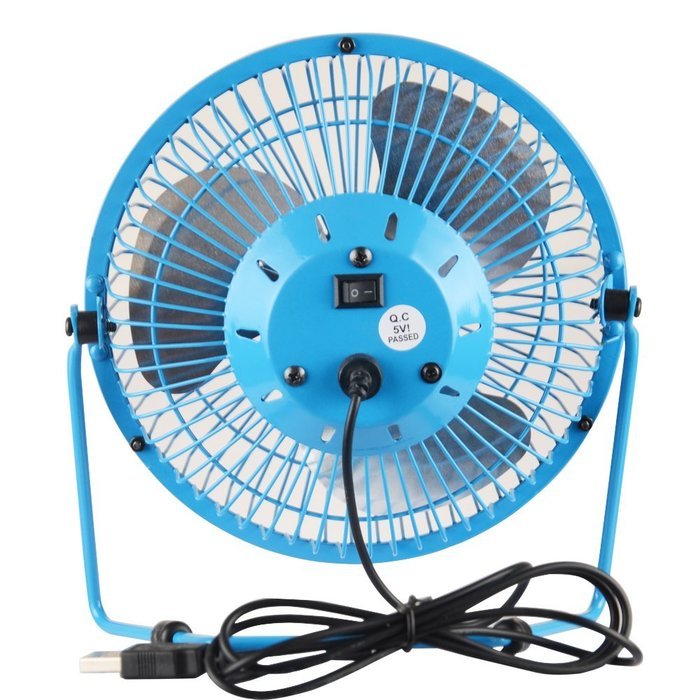HOTGEE(TM) USB Mini Desk Cooler Fan Quietness Metal Computer Laptop PC Plug Charger Fans with Nail Dust Collector... N43