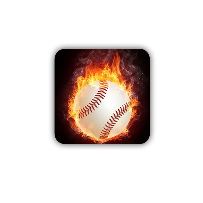 Generic Have With Baseball Popular Cup Coaster Mdf Material N2