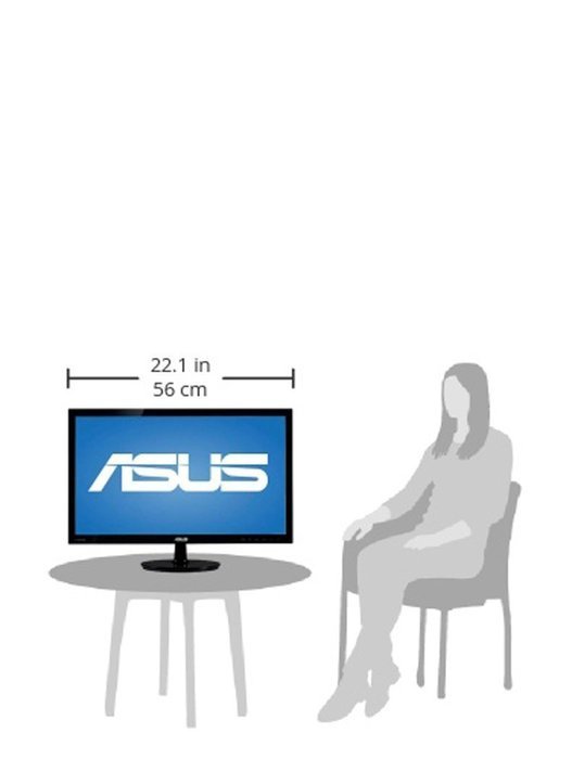 ASUS VS247H-P 23.6" Full HD 1920x1080 2ms HDMI DVI VGA Monitor N4