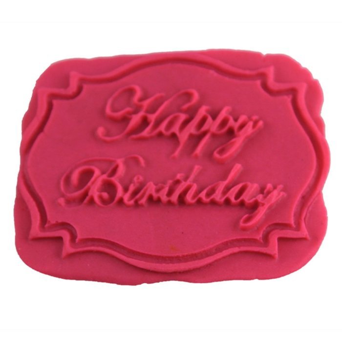 Mujiang Happy Birthday Silicone Candy Fondant Molds For Cake Sugarcraft Making Chocolate