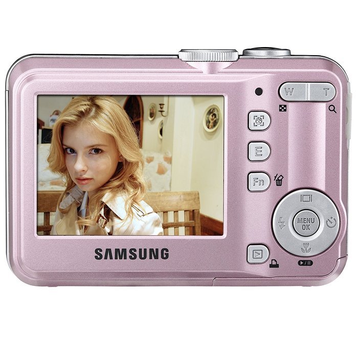 Samsung S860 8.1MP Digital Camera with 3x Optical Zoom (Pink) N10