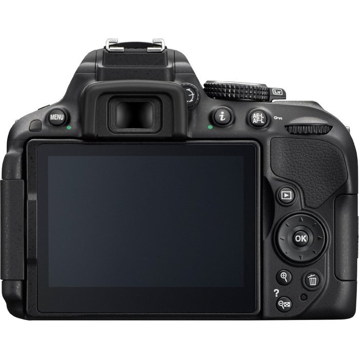 Nikon D5300 DX-format Digital SLR Kit w/ 18-55mm VR II and 55-300mm VR Lens Kit (Black) N22