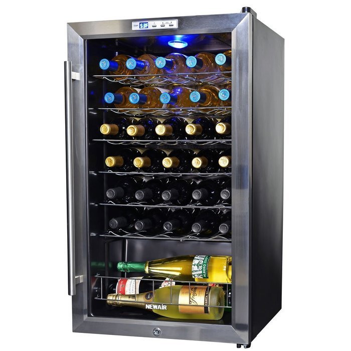 NewAir AW-281E 28 Bottle Thermoelectric Wine Cooler N13