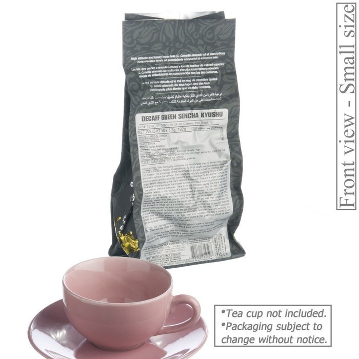 Metropolitan Tea 60 Count Classic Teabags, Green Sencha Kyushu