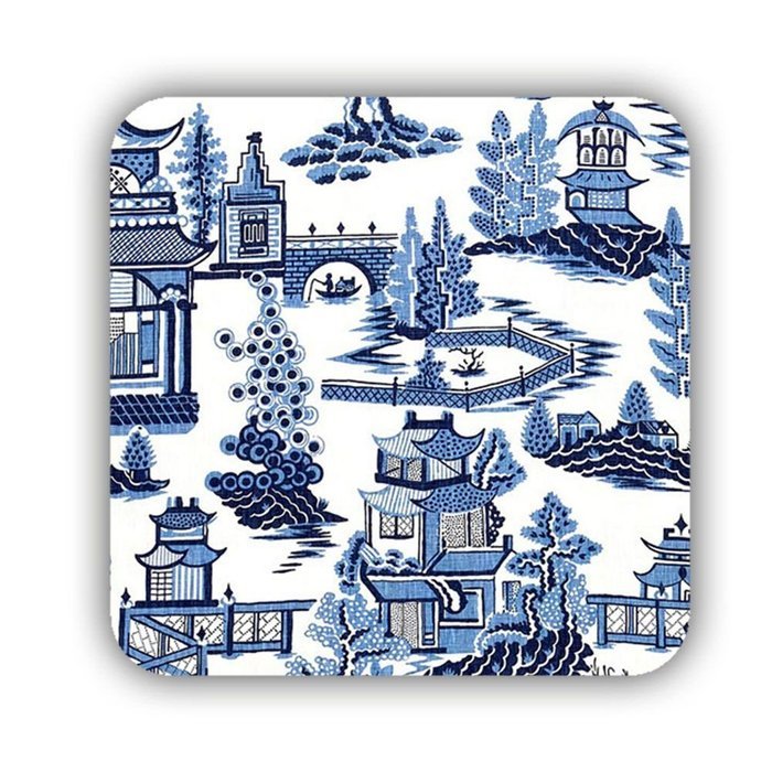 Generic Differently Have With Blue And White Porcelain 2 Cup Coaster Mdf