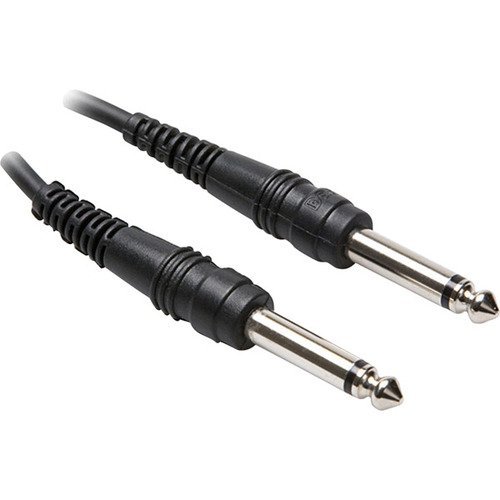 Hosa CPP-105 1/4 inch TS to 1/4 inch TS Unbalanced Interconnect Cable, 5 feet N4