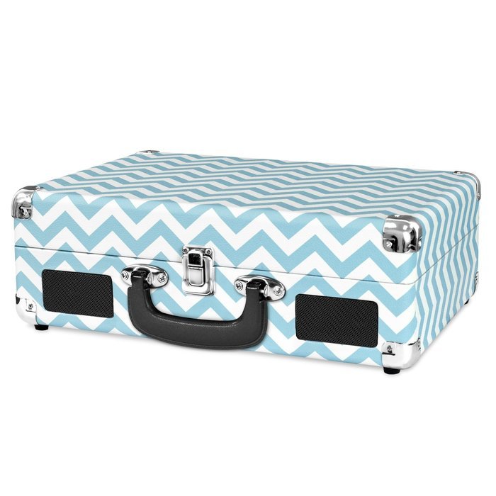 Innovative Technology Turntable,Turquoise Chevron (ITVS-550P1)