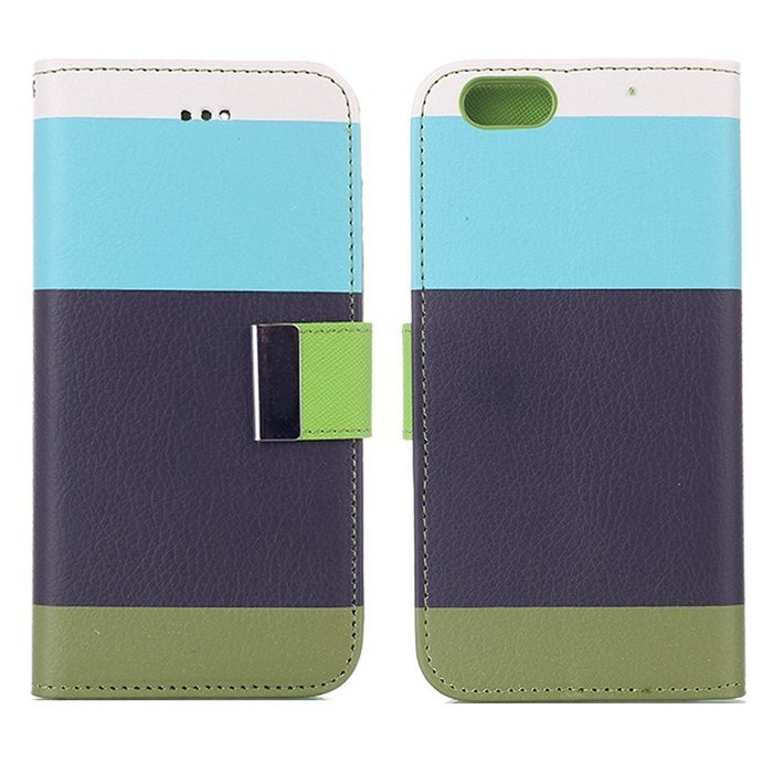 iPhone 7 Plus Wallet Case,TechCode Screen Protective with Cards Slots Cash Holder Magnetic Smart PU Leather Stand... N34