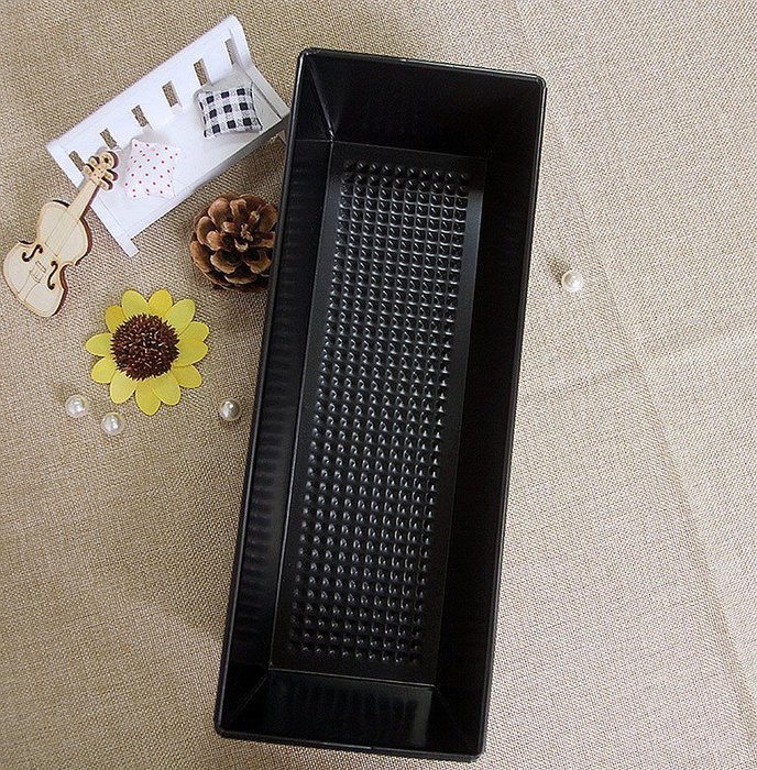 Meleg Otthon Nonstick Square Bread Loaf Pan , Perfect Meatloaf Pan,Toast Box Mold Carbon Steel,Bakeware Pan for... N4