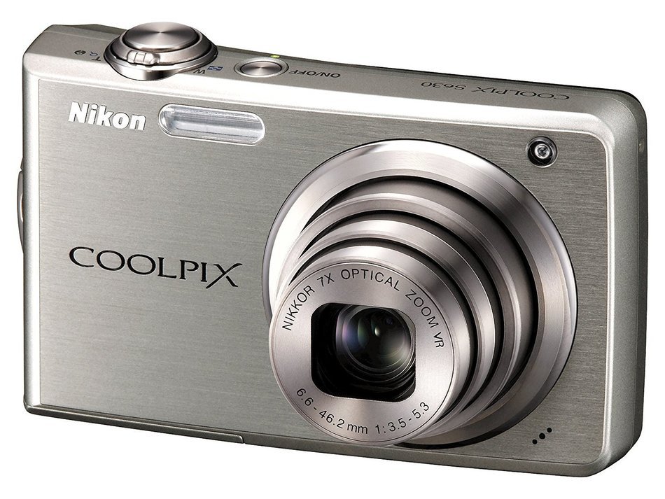 Nikon Coolpix S630 12MP Digital Camera with 7x Optical Vibration Reduction (VR) Zoom and 2.7 inch LCD (Midnight... N8