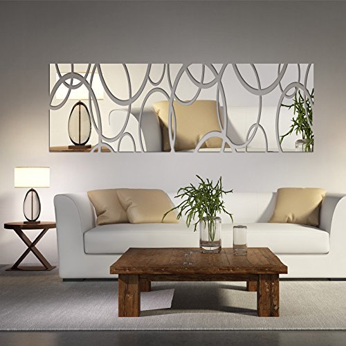 EverTrust(TM) hot real diy wall stickers sale mirror surface decoration house still life 3d wall sticker modern... N4