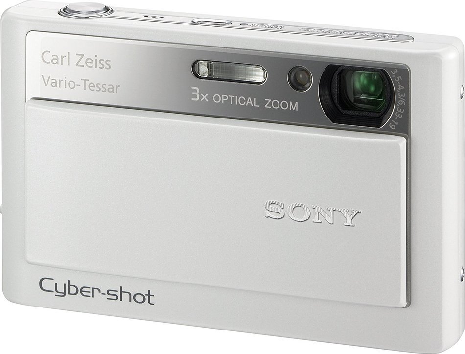 Sony Cybershot DSC-T20 8MP Digital Camera with 3x Optical Zoom and Super Steady Shot (White) N15
