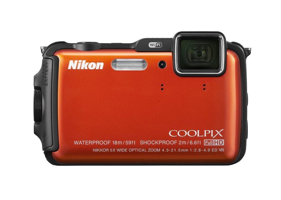 Nikon COOLPIX AW120 16.1 MP Wi-Fi and Waterproof Digital Camera with GPS and Full HD 1080p Video (Camouflage)... N11