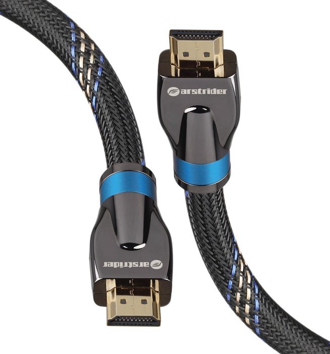 FARSTRIDER HDMI Cable 2.0 Ultra High Speed 3 Feet (1 Meters), Supports Ethernet, 3D, 2160P, 4k, 24AWG, CL3, 25K... N24