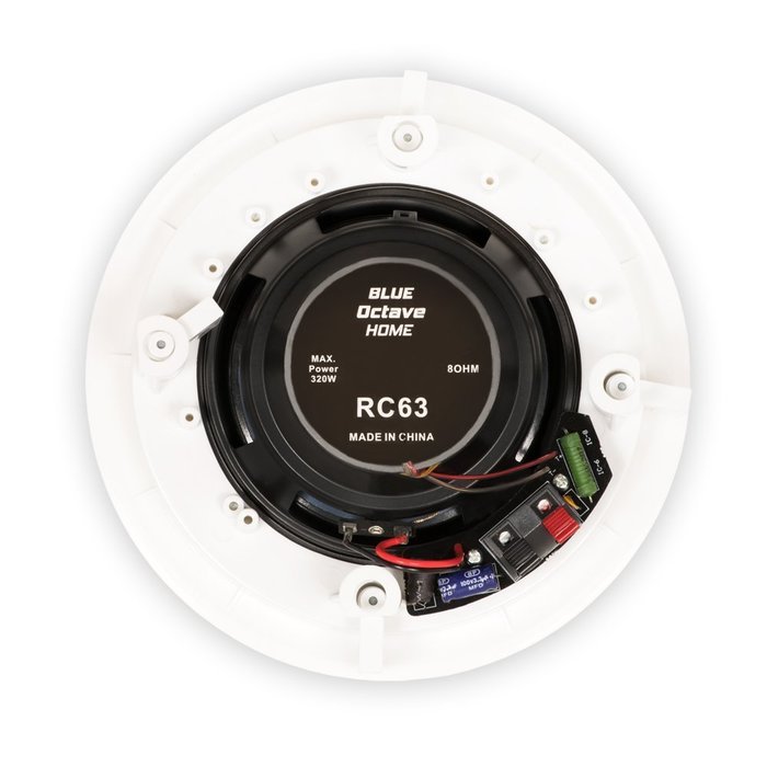 Blue Octave RC63 In Ceiling 6.5" Speakers 3 Way Home 4480 Watts New 7 Pair Pack RC63-7PR N2