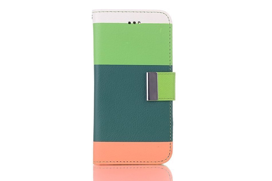 iPhone 7 Plus Wallet Case,TechCode Screen Protective with Cards Slots Cash Holder Magnetic Smart PU Leather Stand... N42