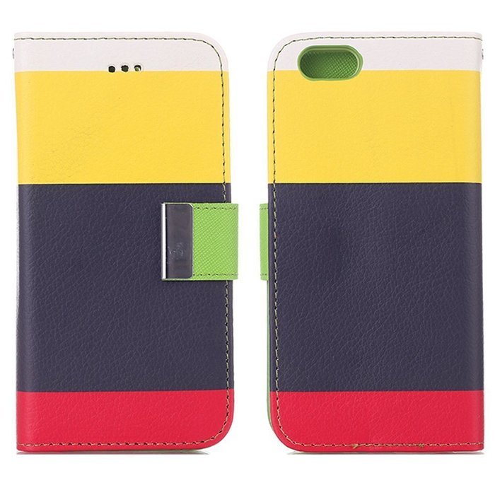 iPhone 7 Plus Wallet Case,TechCode Screen Protective with Cards Slots Cash Holder Magnetic Smart PU Leather Stand... N44