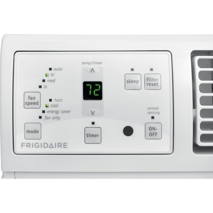 Frigidaire 8,000 BTU 115V Through-the-Wall Air Conditioner w/ 4,200 BTU Supplemental Heat Capability, FFTH0822Q1 N2