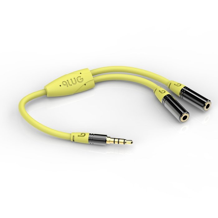 PlugLug - 4FT 3.5mm Male to Female Premium Auxiliary Audio Cable for Headphones, iPods, iPhones, iPads, Home /... N106