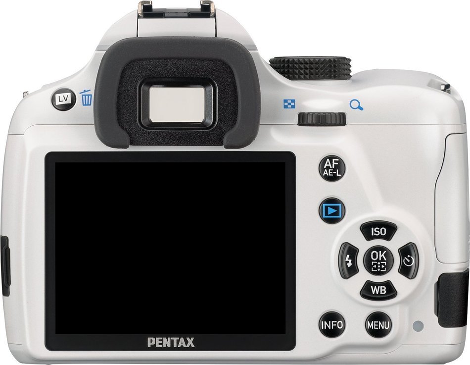 Pentax K-50 16MP Digital SLR Camera Kit with DA L 18-55mm WR f3.5-5.6 Lens (White) N21