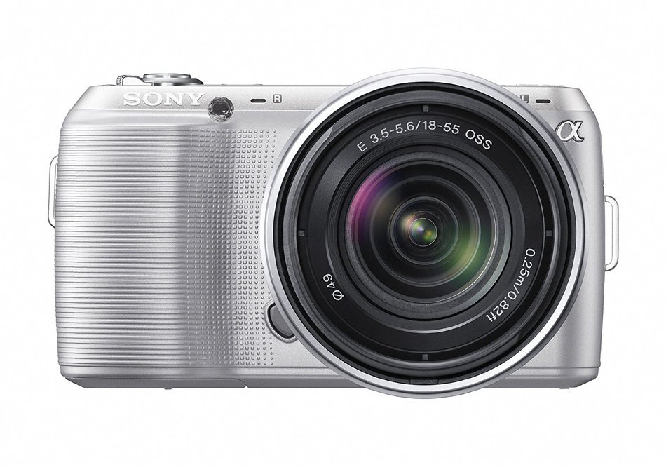 Sony Alpha NEX-C3 16 MP Compact Interchangeable Lens Digital Camera Kit with 18-55mm Zoom Lens (Silver) N7