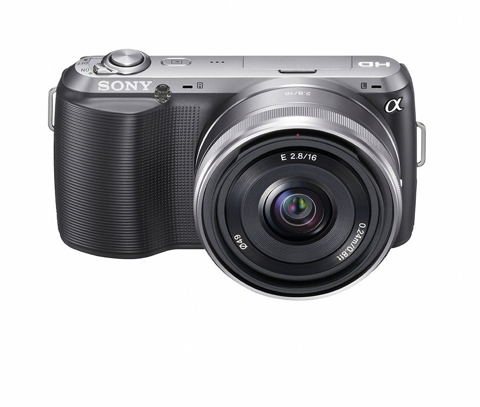 Sony Alpha NEX-C3 16 MP Compact Interchangeable Lens Digital Camera Kit with 18-55mm Zoom Lens (Silver) N9