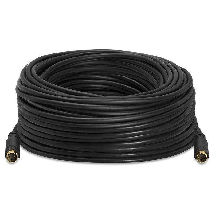 Cmple - S-Video SVideo (SVHS) Gold Plated Cable 4 pin - 3 ft N6