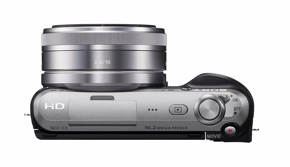 Sony Alpha NEX-C3 16 MP Compact Interchangeable Lens Digital Camera Kit with 18-55mm Zoom Lens (Silver) N12