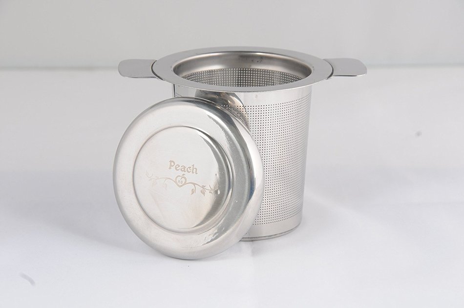 Loose Leaf Tea Infuser - Stainless Steel - [FREE Cute Silicon Tea Steeper] - Your Perfect - Single Cup - Tea Strainer...